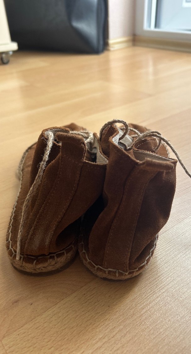 Bohem Tarz Kahverengi Kadın Ayakkabısı - Görsel 4