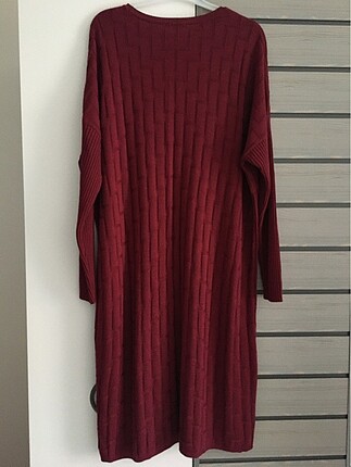 Bordo uzun triko