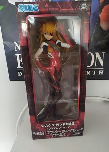 Evangelion Asuka Anime Figürü 