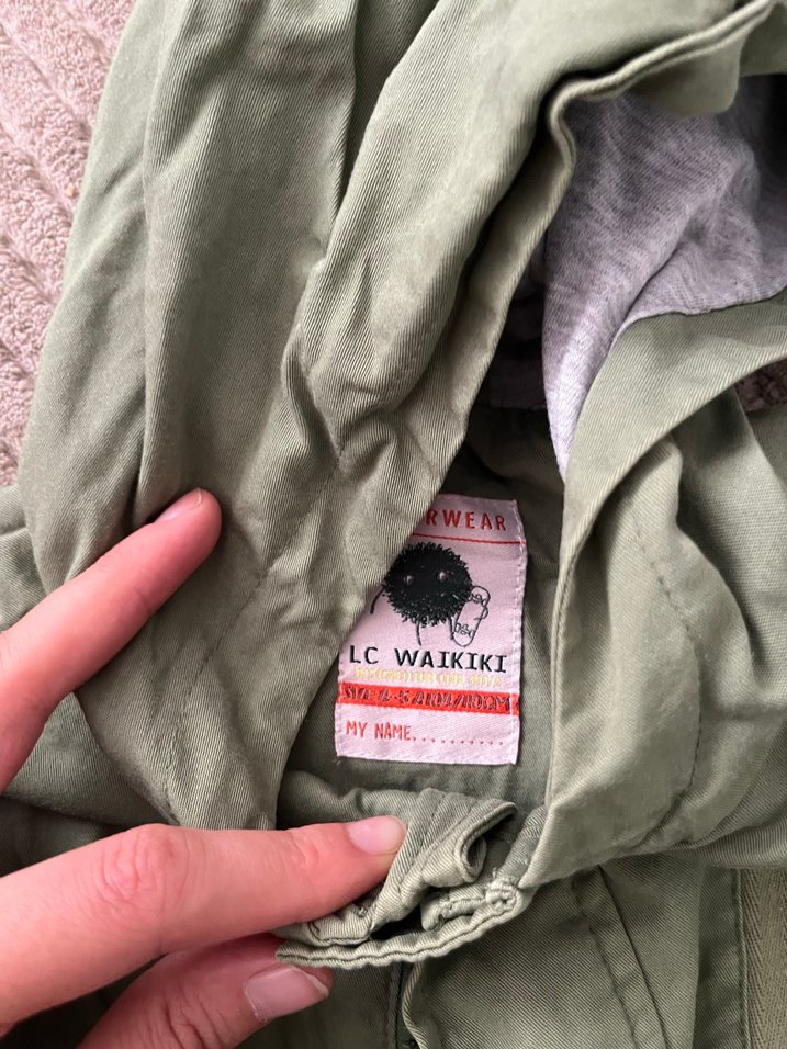 Erkek çocuk trençkot ceket - Görsel 2