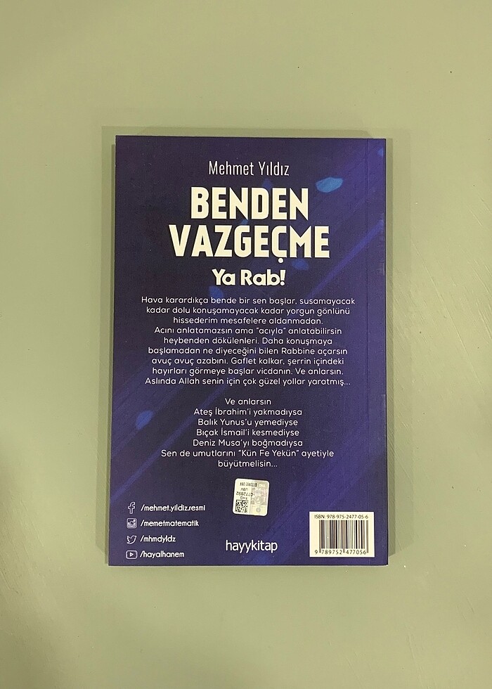 Benden Vazgeçme Ya Rab / Mehmet Yıldız - Görsel 2