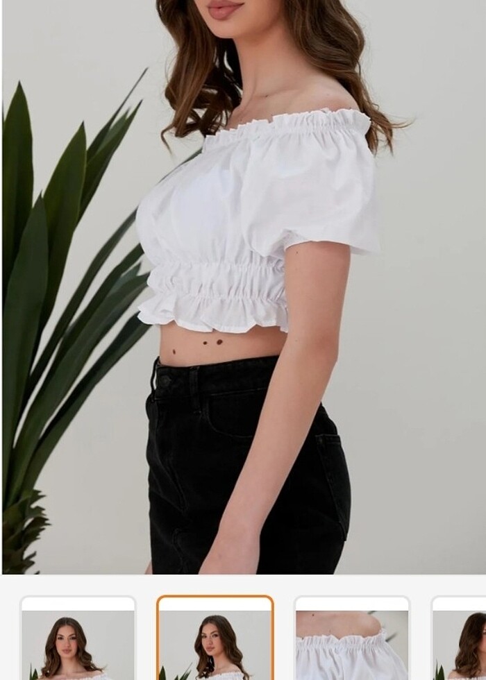 Madonna yaka bluz - Görsel 4