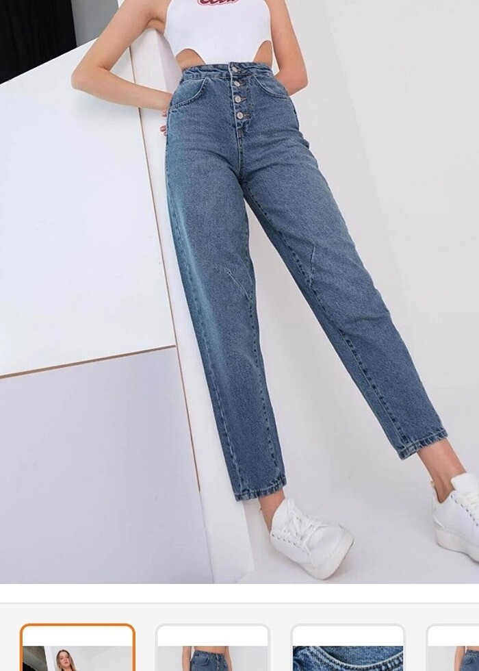 Mom jean - Görsel 4