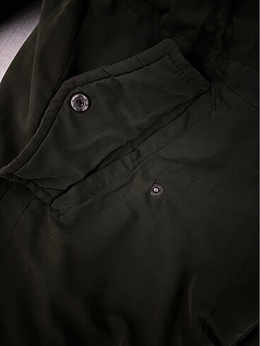 Collezione Haki yeşili parka