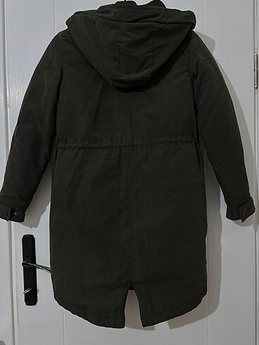 Haki yeşili parka - Görsel 11