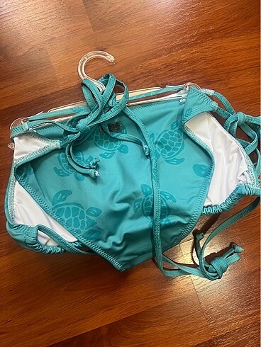 xl Beden turkuaz Renk Vılebrequın Bikini takımı