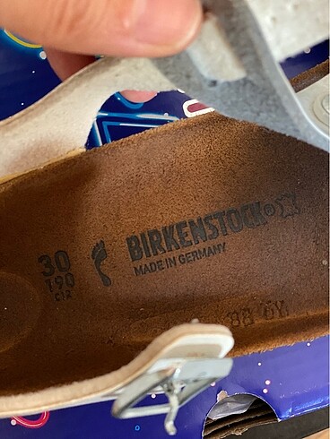 30 Beden beyaz Renk Birkenstock kız çocuk sandalet
