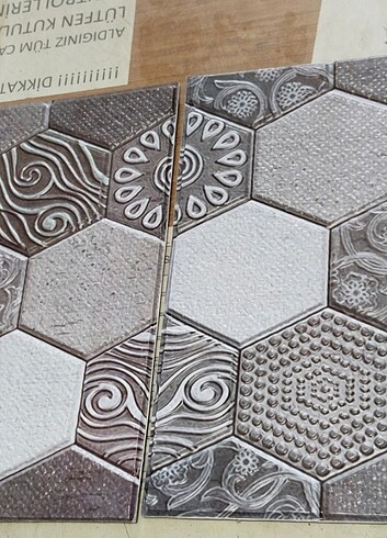 Diğer Kendinden yapışkanlı duvar paneli 30x30cm 10lu