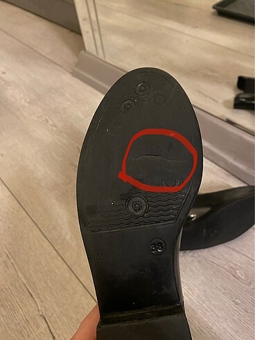 38 Beden siyah Renk Siyah Yağmur Botu