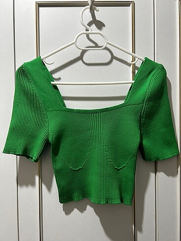 xs Beden yeşil Renk Yeşil crop