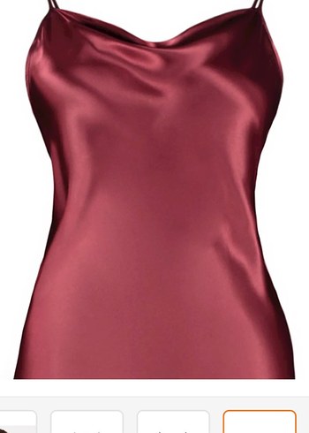 Saten Gecelik - Görsel 9