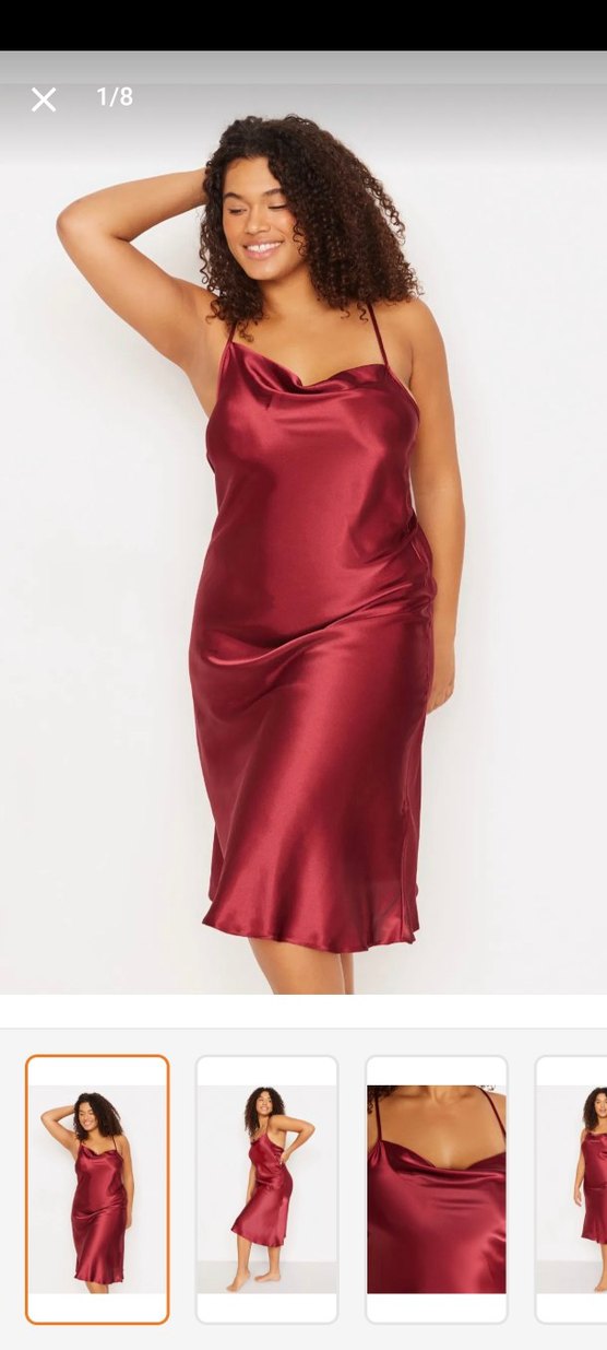 Saten Gecelik - Görsel 2