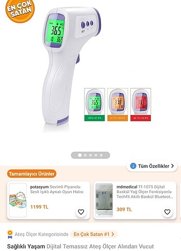 Braun Ateş ölçer