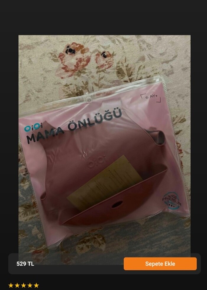 Oioi Mama Önlüğü  - Görsel 2