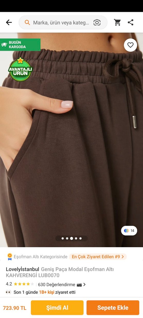 Kadın Modal Eşofman Altı - Görsel 3