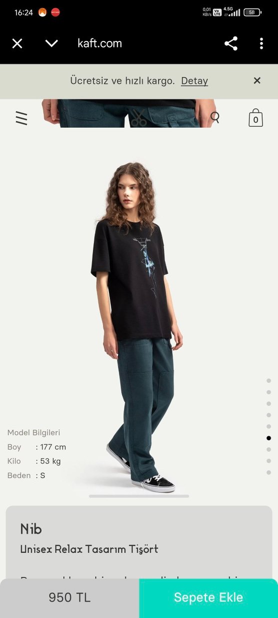 Kaft Unisex Tişört - Görsel 2