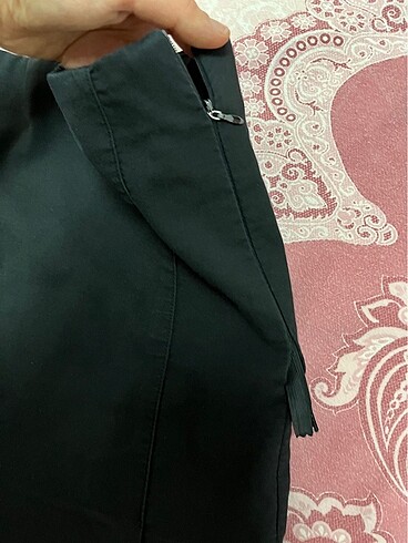 Siyah etek görünümlü şort etek - Görsel 5