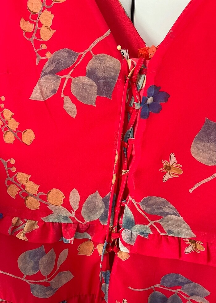 Çiçekli elbise - Görsel 3