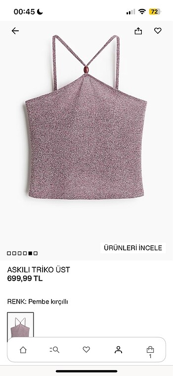l Beden H&M üst
