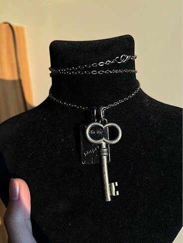  Beden Vintage otantik anahtar kolye