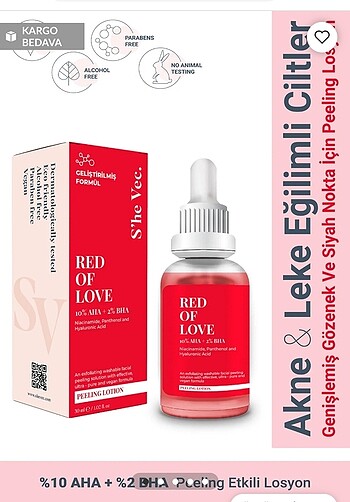 She wec red of love serum aha bha