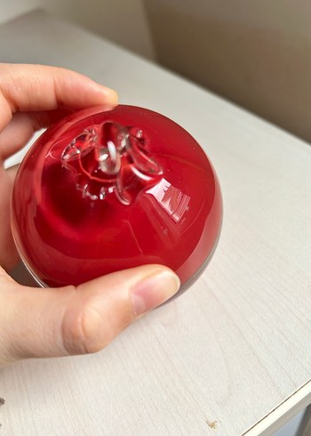 Paşabahçe Kırmızı Renkli Nar Figürü - Görsel 5