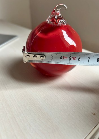 Paşabahçe Kırmızı Renkli Nar Figürü - Görsel 3