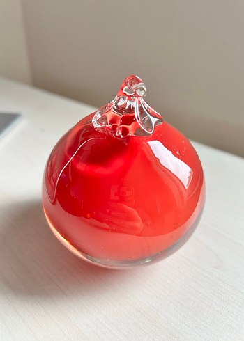Paşabahçe Kırmızı Renkli Nar Figürü - Görsel 4