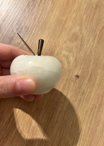 Mermer Elma Figürü - Görsel 5