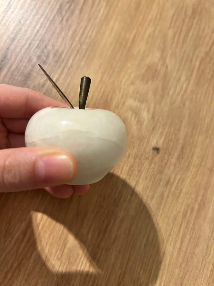 Mermer Elma Figürü - Görsel 5