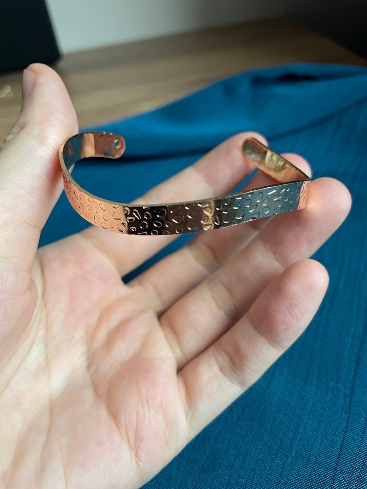 Parlak Altın Renkli  Bileklik - Görsel 4