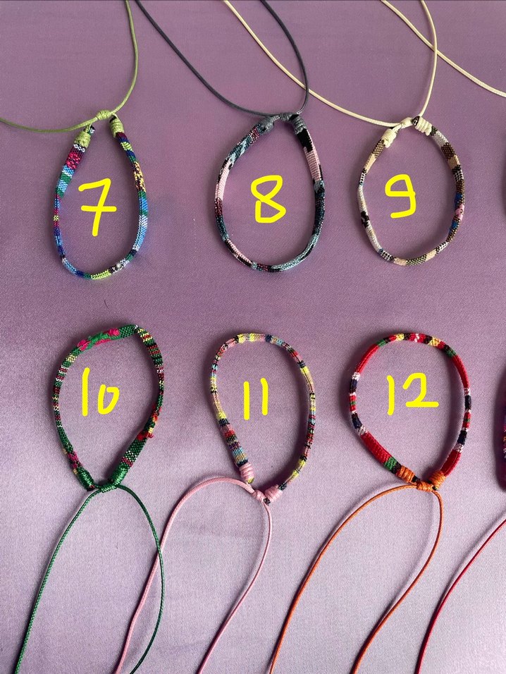 Renkli Bohem Elastik Sörfçü Unisex Bileklikler - Görsel 4