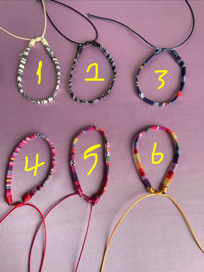 Renkli Bohem Elastik Sörfçü Unisex Bileklikler - Görsel 3