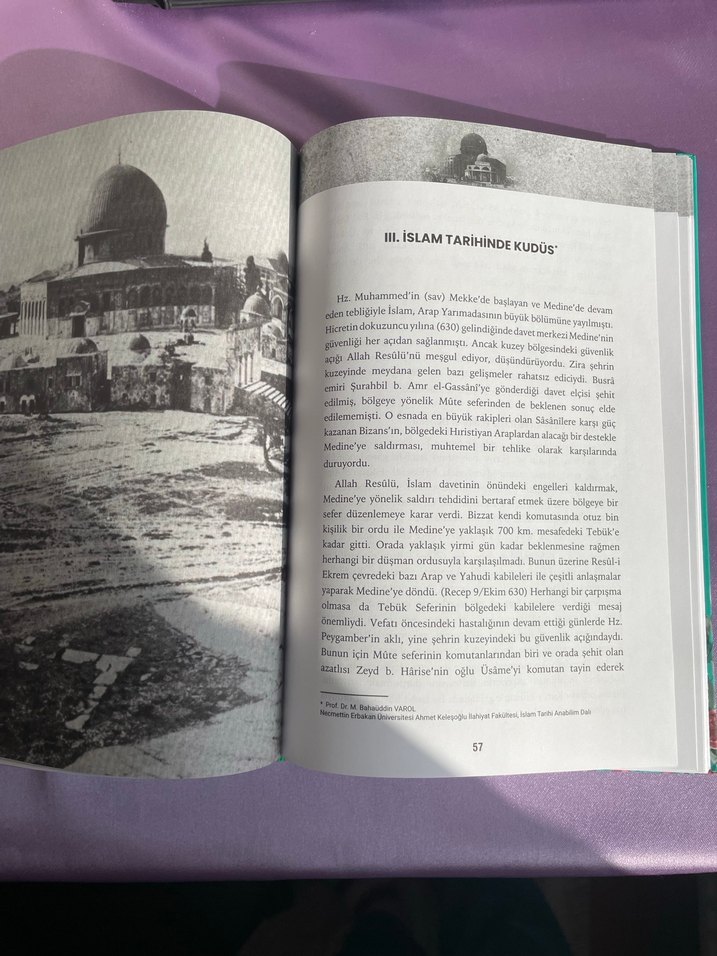 Mescid-i Aksa Kudüs Kitabı - Görsel 5