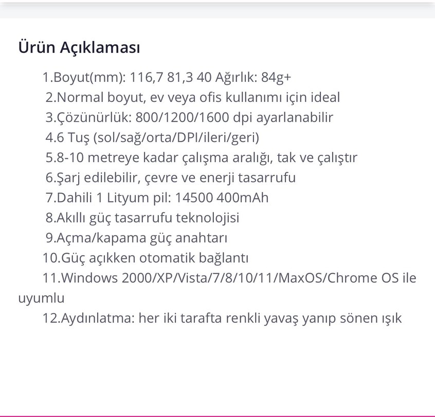 Kablosuz Mavi BLIC 2.4G Mouse - Görsel 4