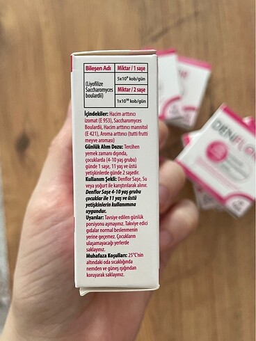  Beden Takviye Edici Gıda (probiyotik)