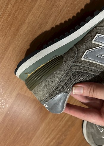 38,5 Beden New Balance 574 Gri Kadın Spor Ayakkabı