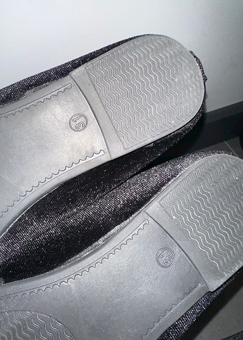 Kız Çocuk Siyah Tokalı Babet Ayakkabı - Görsel 3