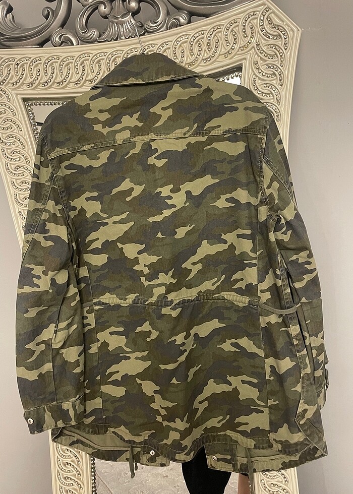 Mango kamuflaj ceket - Görsel 3