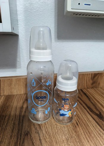 Mavi Bebek Biberonu Seti - Görsel 4