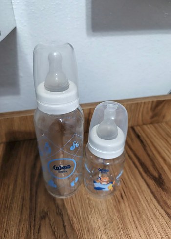 Mavi Bebek Biberonu Seti - Görsel 2