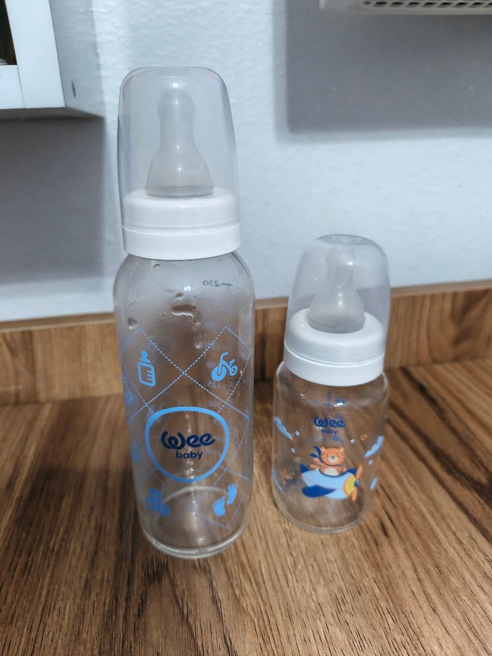 Mavi Bebek Biberonu Seti - Görsel 3