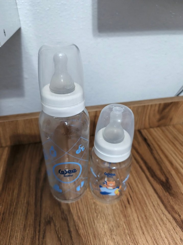 Mavi Bebek Biberonu Seti - Görsel 2