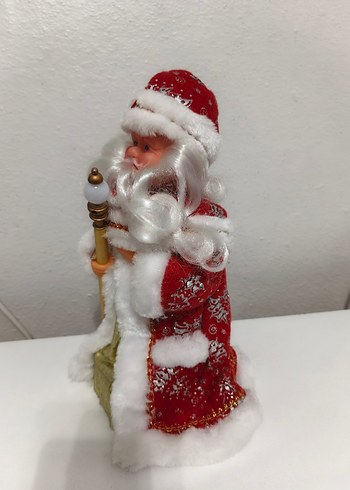 Renkli Beyaz Noel Baba Figürü - Görsel 5