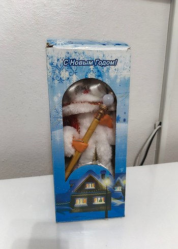 Renkli Beyaz Noel Baba Figürü - Görsel 2