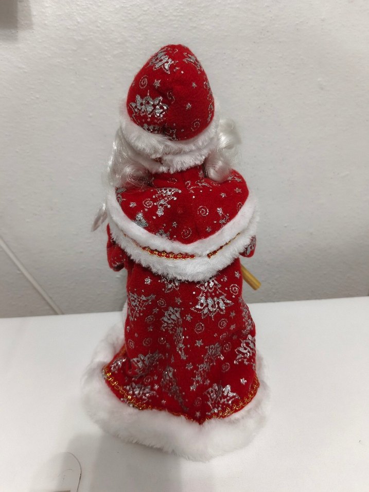 Renkli Beyaz Noel Baba Figürü - Görsel 3