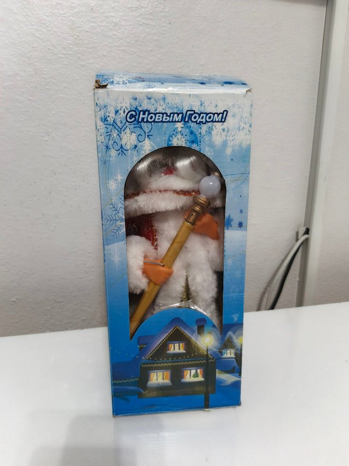 Renkli Beyaz Noel Baba Figürü - Görsel 2