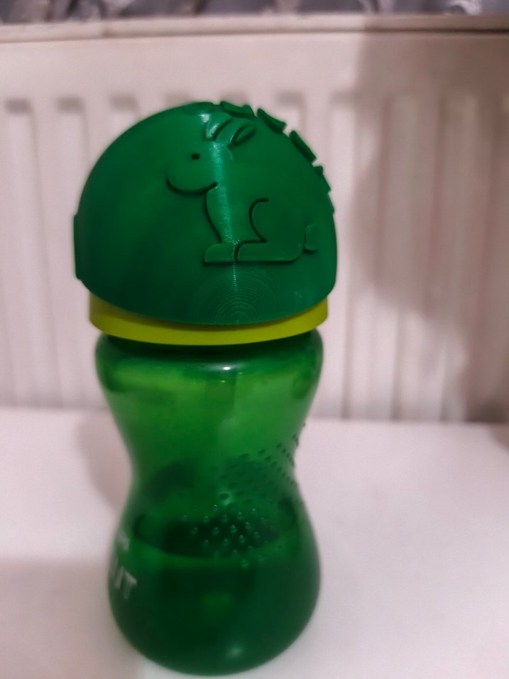 Yeşil Renkli Bebek Biberonu HYBAR - Görsel 4