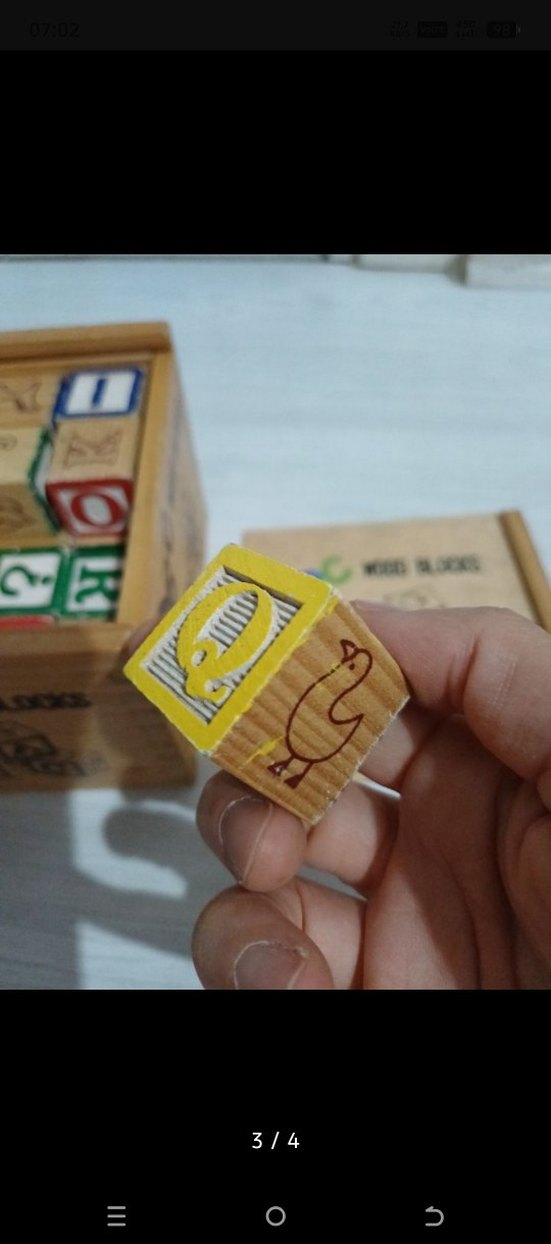 48 Parça Renkli Ahşap Bloklar - Görsel 4