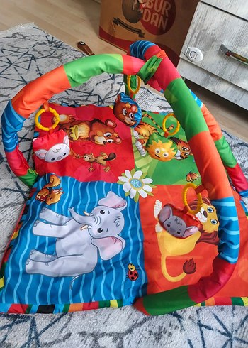 Renkli Bebek Oyun Halısı - Görsel 2